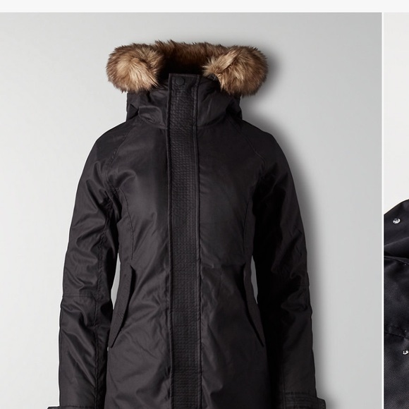 TNA Mid-length down parka jacket - Picture 2 of 2